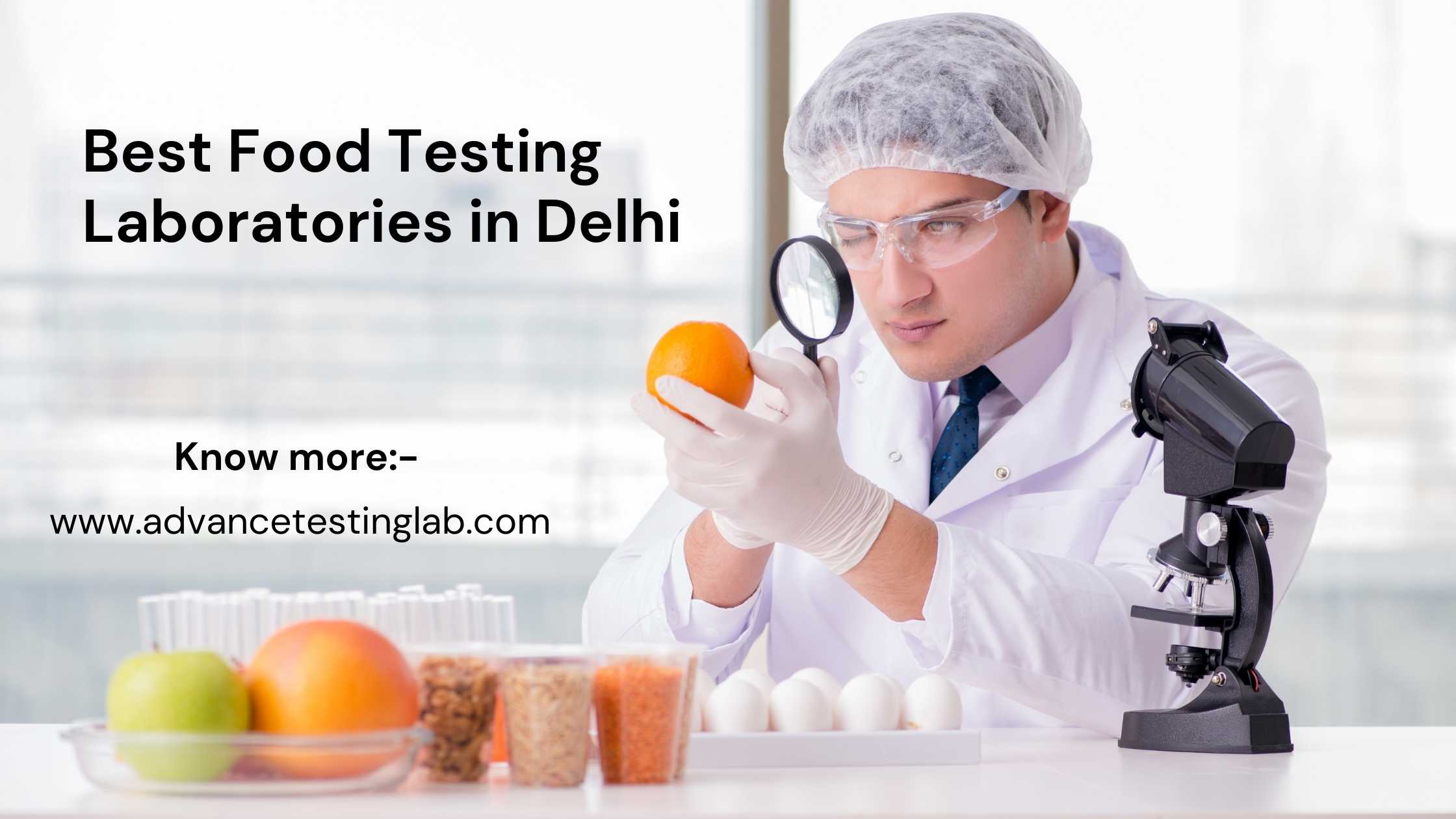 food testing lab in Delhi