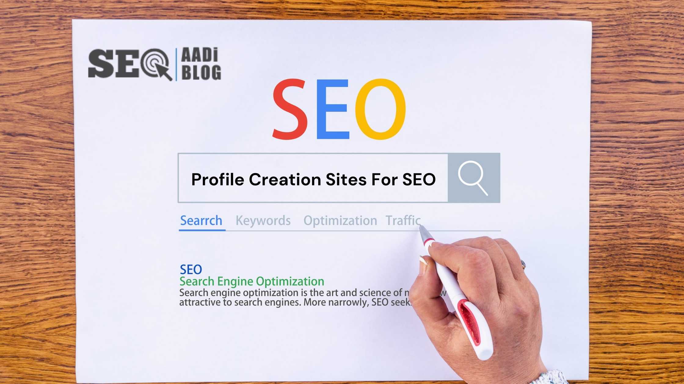 profile creation sites for SEO